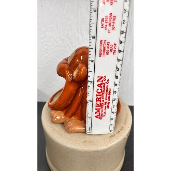 Boston Warehouse Ceramic Monkey Orangutan Scrubby Pad Holder BIG MOUTH - Picture 5 of 7